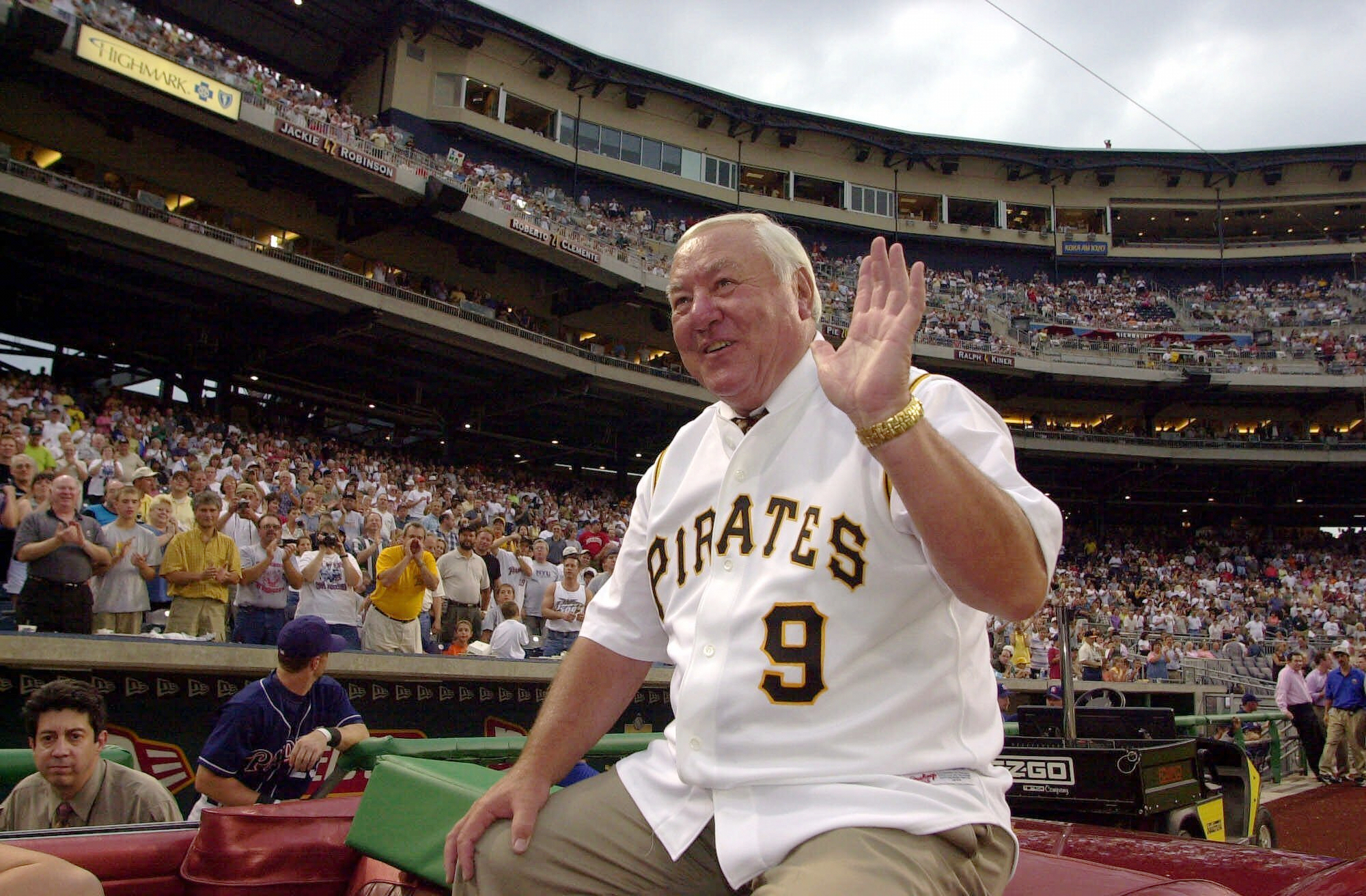 Baseball Hall of Famer Bill Mazeroski, known for walk-off home run